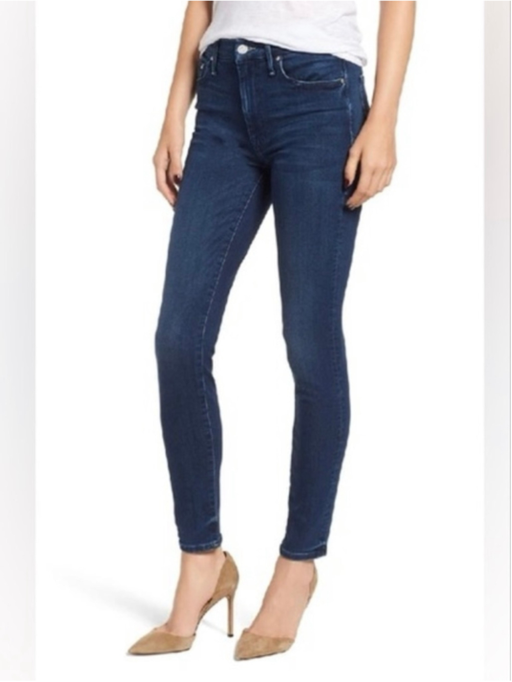 Mother High Waisted Looker Jeans in Tongue And Chic Size 26